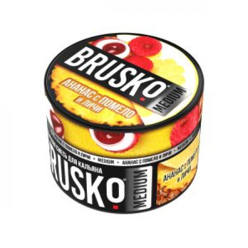 Табак для кальяна Brusko Medium 50 гр (Ананас с помело и личи)